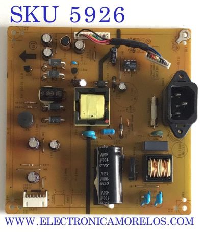 FUENTE PARA MONITOR ASUS / NUMERO DE PARTE 5E1DP02002 / 4H.1DP02.A10 / PANEL M240HTN01.2 / MODELO VS248H-P